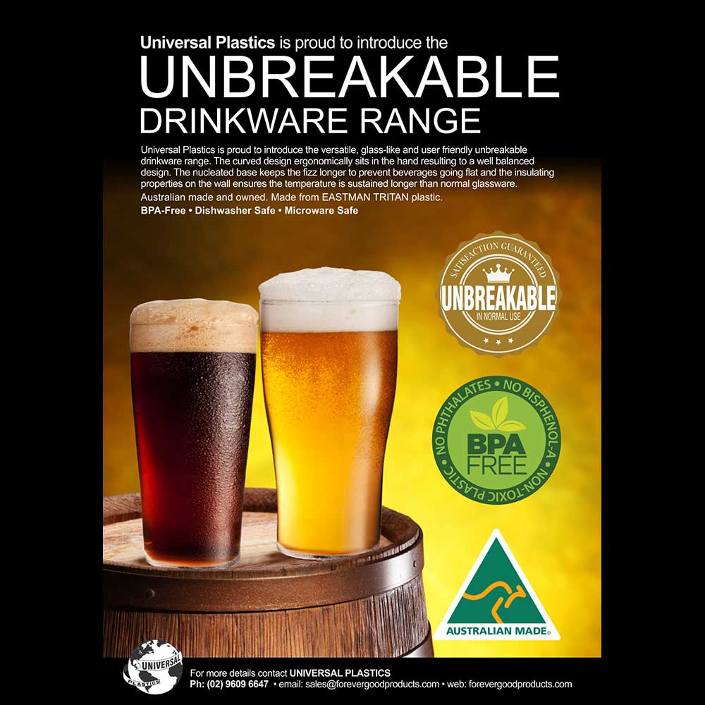 Unbreakable Schooner Glass - 425ml BPA-Free Drinkware